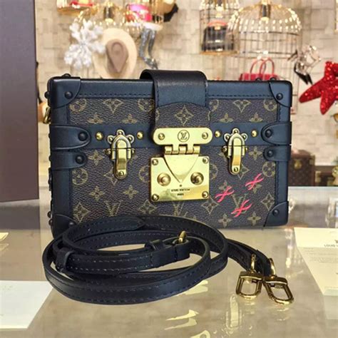 louis vuitton petite malle monogram m40273